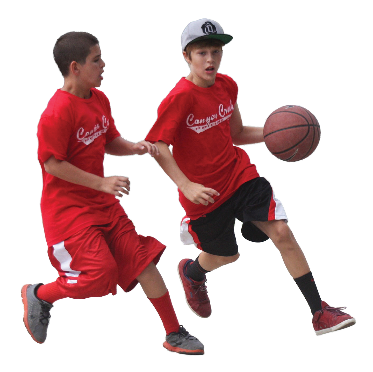 Basketball Player Lay-up Ball
