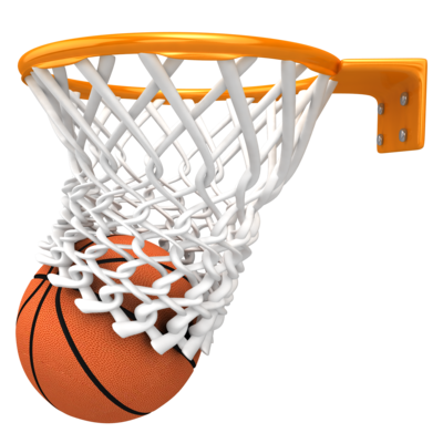 Basketball Going In Hoop Png - Ball Through Hoop, Transparent background PNG HD thumbnail