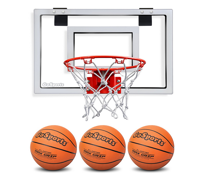 Gosports Mini Hoop Pro U0026 Mini Basketballs {Perfect Gift For Those Kids Going Off To - Basketball Going In Hoop, Transparent background PNG HD thumbnail