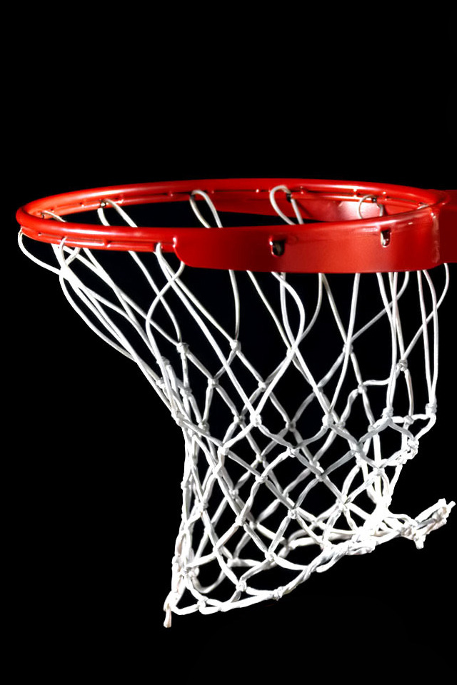 Basketball hoop side view cli