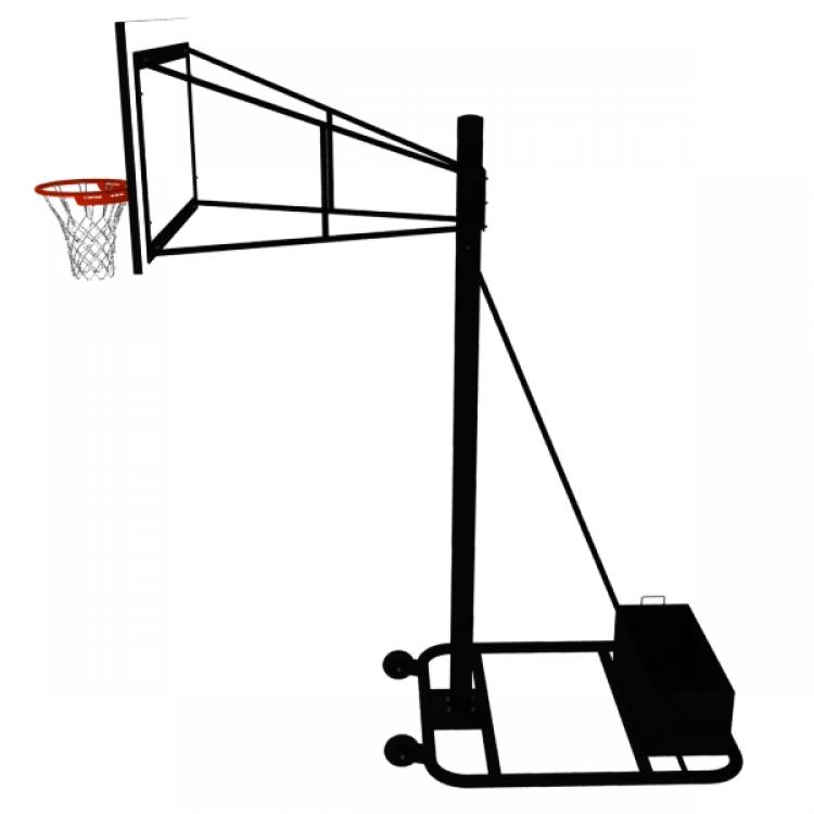 Basketball Hoop Side View Png - Basketball Hoop Side View Clipart, Transparent background PNG HD thumbnail