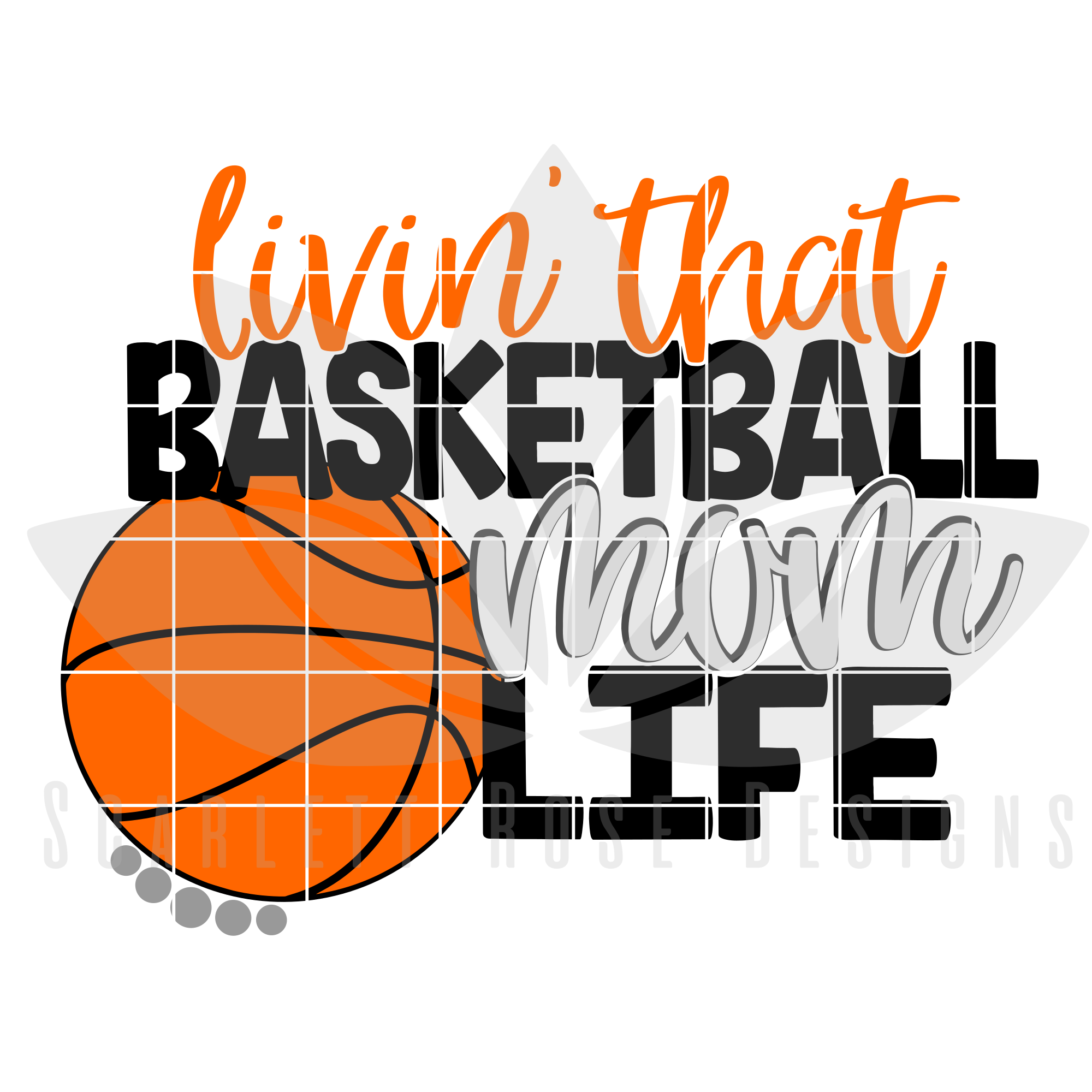 Livinu0027 That Basketball Mom Life Svg - Basketball Mom, Transparent background PNG HD thumbnail