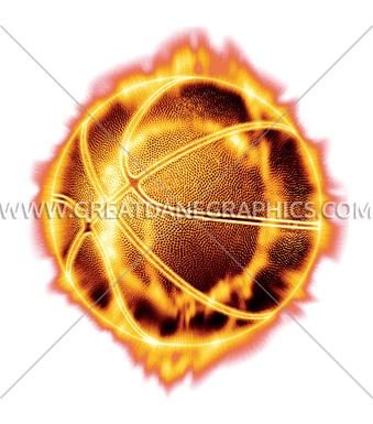 Basketball Fire - Basketball On Fire, Transparent background PNG HD thumbnail