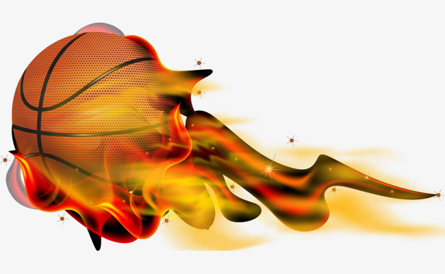 Basketball Hot Shot, Basketball, Hot Shot Png Image And Clipart - Basketball On Fire, Transparent background PNG HD thumbnail