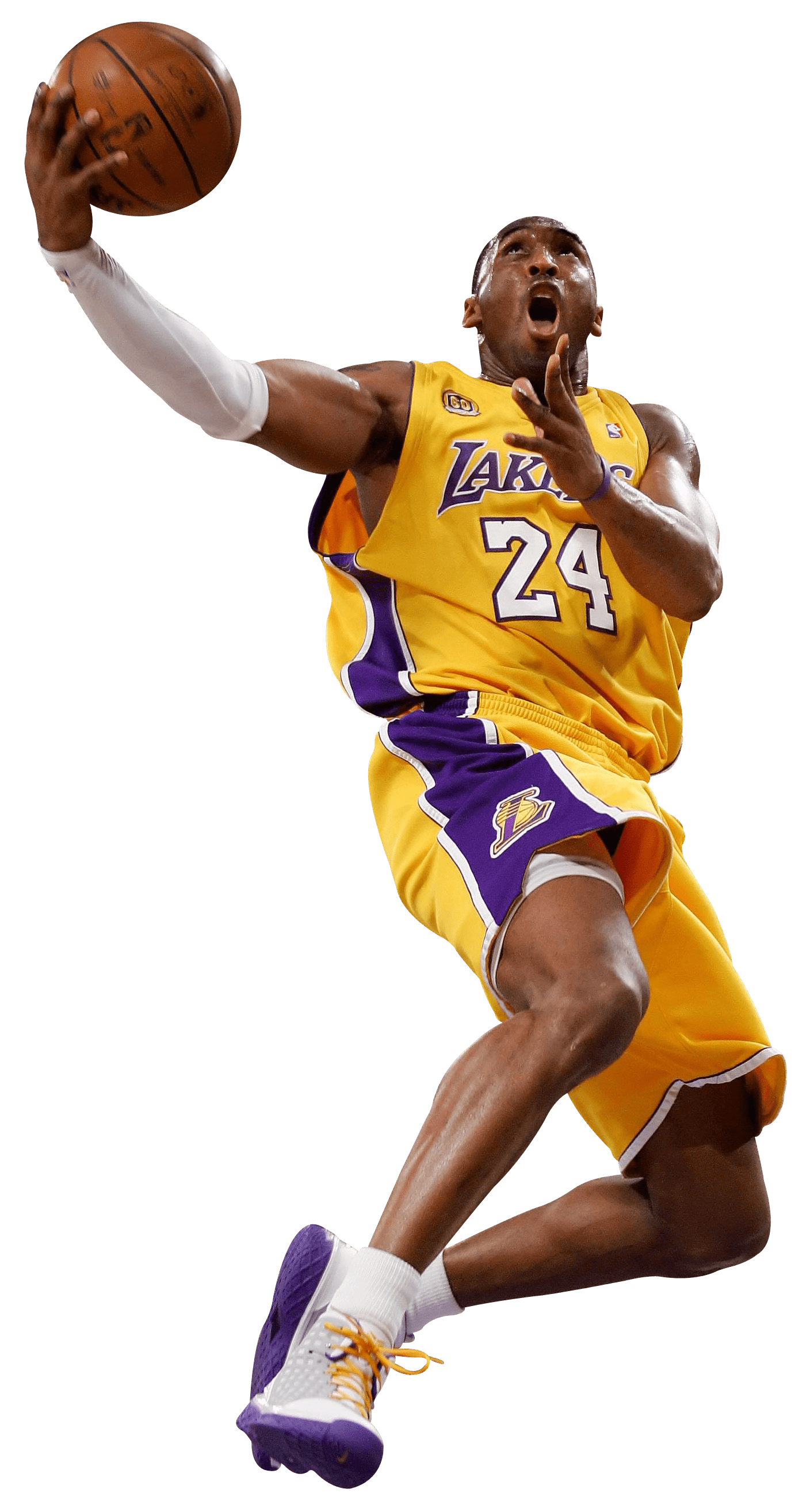 Kobe Bryant Dunk - Basketball Players, Transparent background PNG HD thumbnail