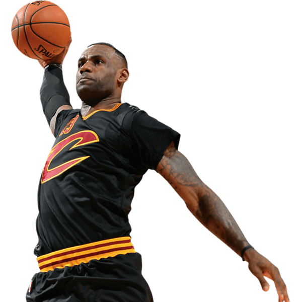 Top Nba Athletes. Lebron James Fathead - Basketball Players, Transparent background PNG HD thumbnail