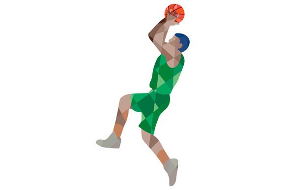 Basketball Player Jump Shot Ball Low   Illustrations   1. - Basketball Shot, Transparent background PNG HD thumbnail