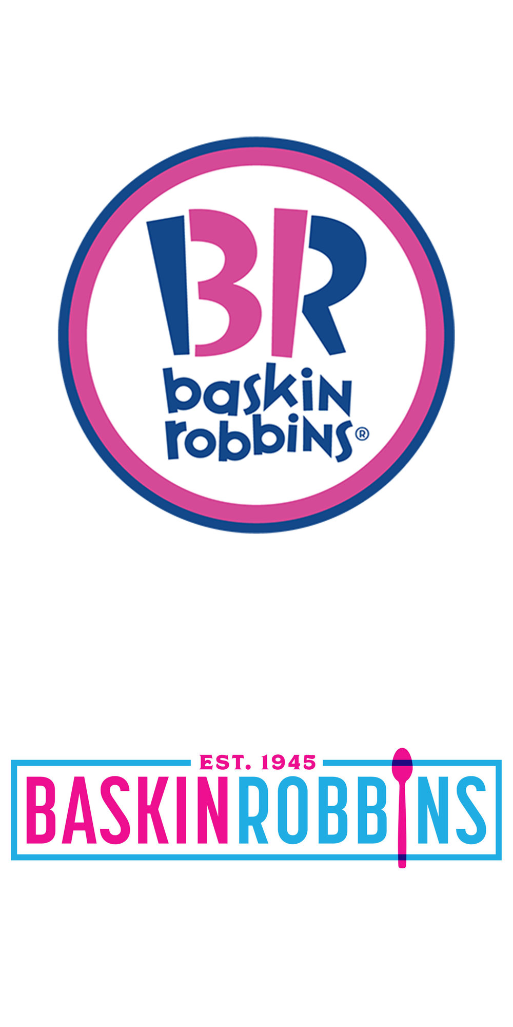 Cookies N Cream Baskin Robbins Ph Store   Baskin Robbins Logo .png Pluspng.com  - Baskin Robbins, Transparent background PNG HD thumbnail