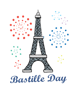 Happy Bastille Day Celebratio