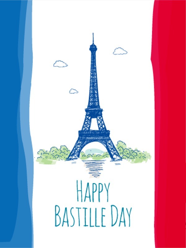 Happy Bastille Day Image   Desicomments Pluspng.com - Bastille Day, Transparent background PNG HD thumbnail