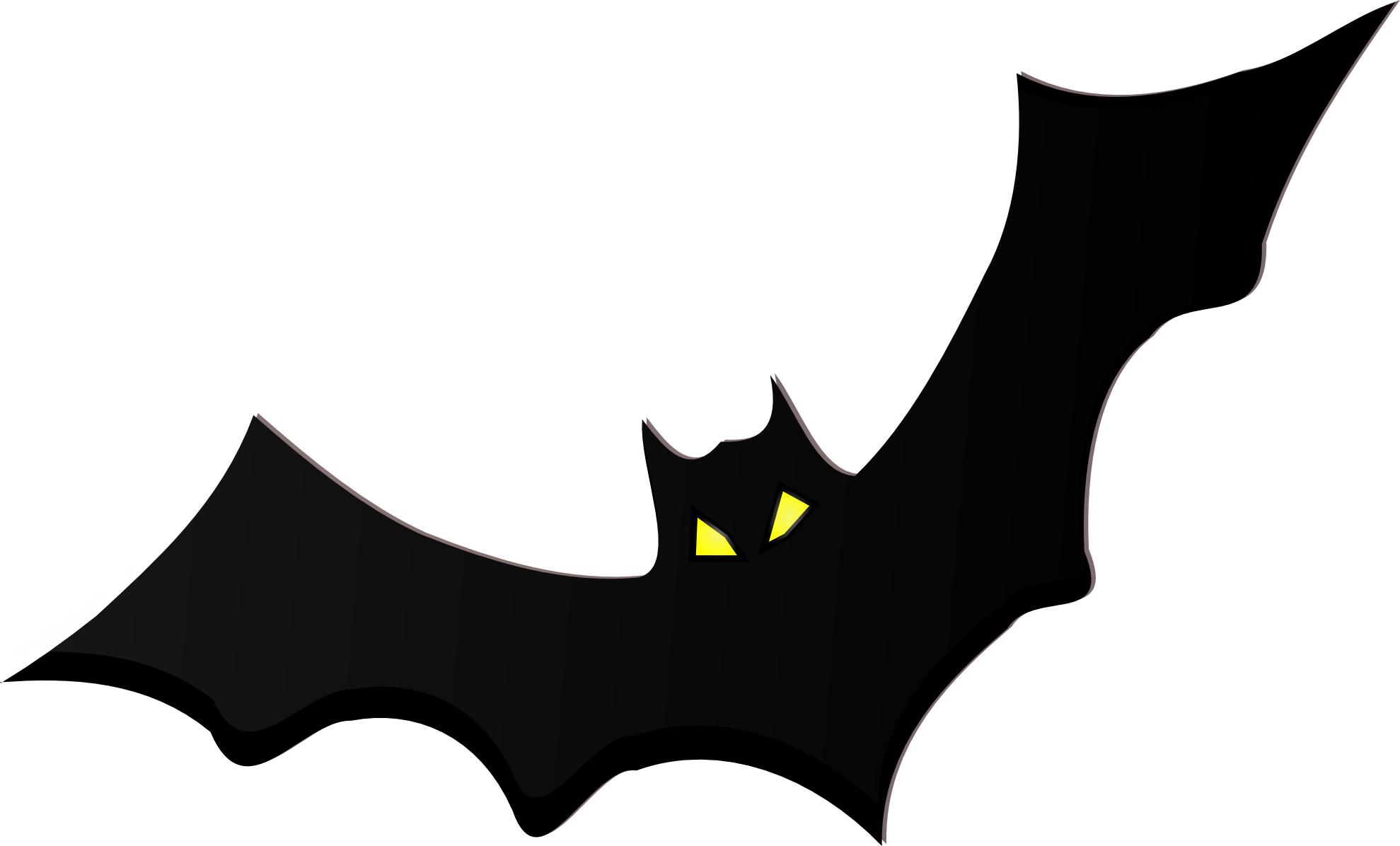 Bat Logo Clipart - Bat, Transparent background PNG HD thumbnail