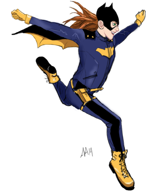 Amanda Aiken Batgirl - Batgirl, Transparent background PNG HD thumbnail