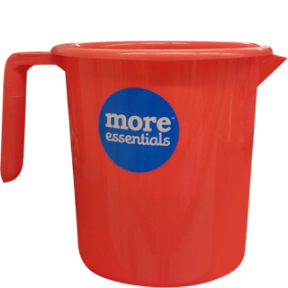 Bath Mug Png - More Quality 1St More Essentials Red Bath Mug, Transparent background PNG HD thumbnail