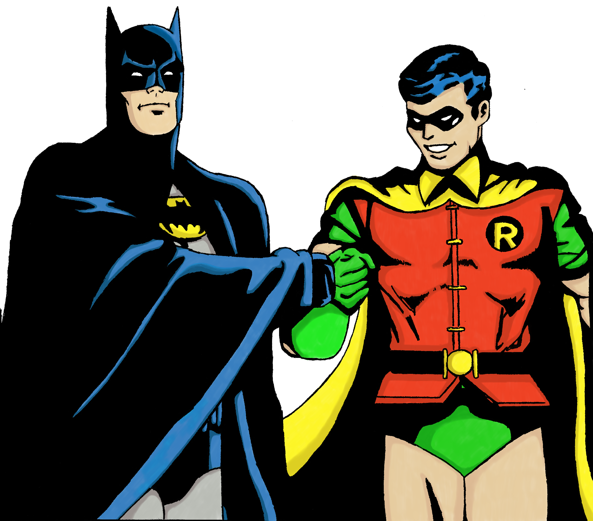 Superhero Robin Png - Batman And Robin Png Pic, Transparent background PNG HD thumbnail