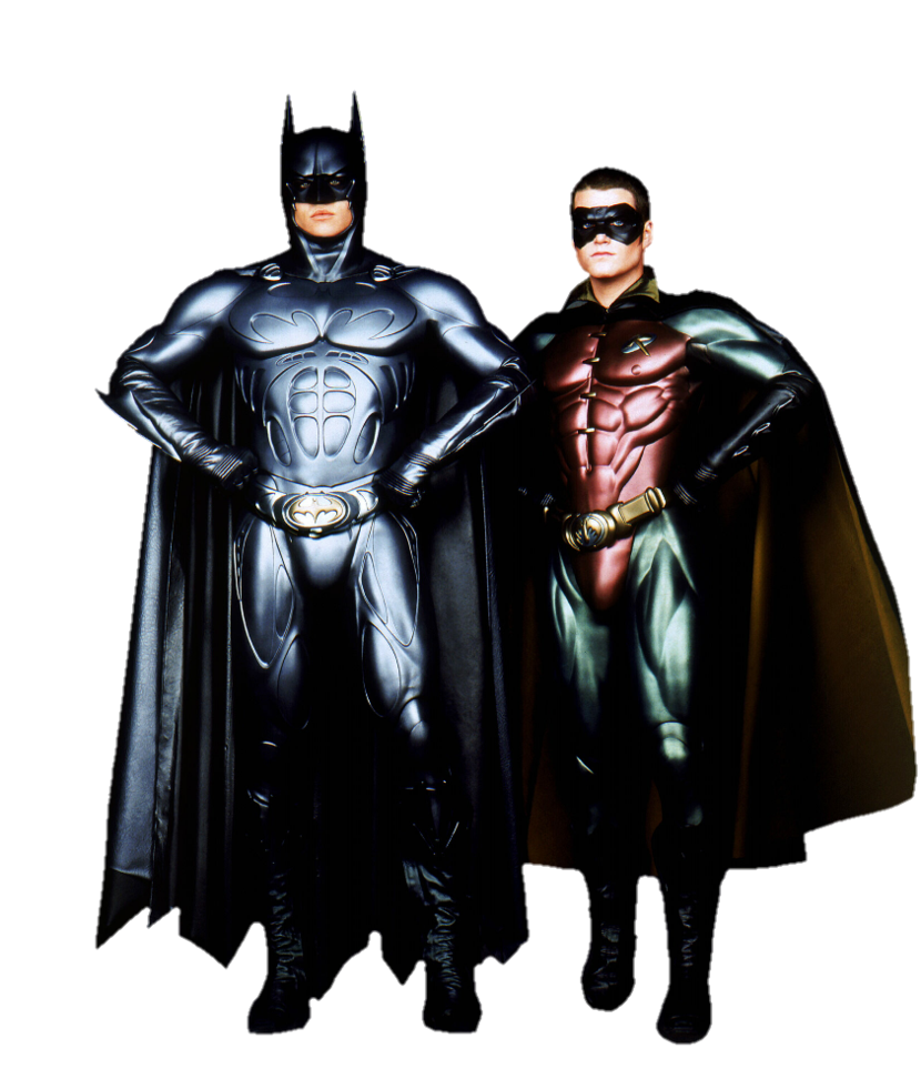 Batman Forever 1995 Batman And Robin Png By Metropolis Hero1125 Hdpng.com  - Superhero Robin, Transparent background PNG HD thumbnail