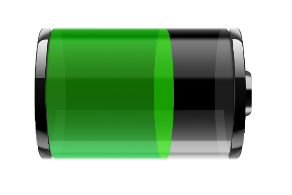Battery Icon Image #34300 - Battery Charging, Transparent background PNG HD thumbnail