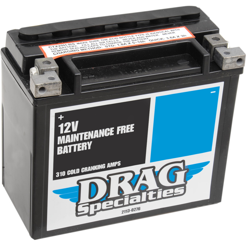 Agm Maintenance Free Battery ( Hd Oem 65991 82B) Ytx20H Bs - Battery, Transparent background PNG HD thumbnail