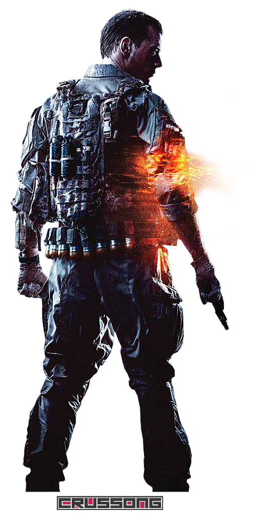 Battlefield 4   Soldier Render 3 By Crussong Hdpng.com  - Battlefield, Transparent background PNG HD thumbnail