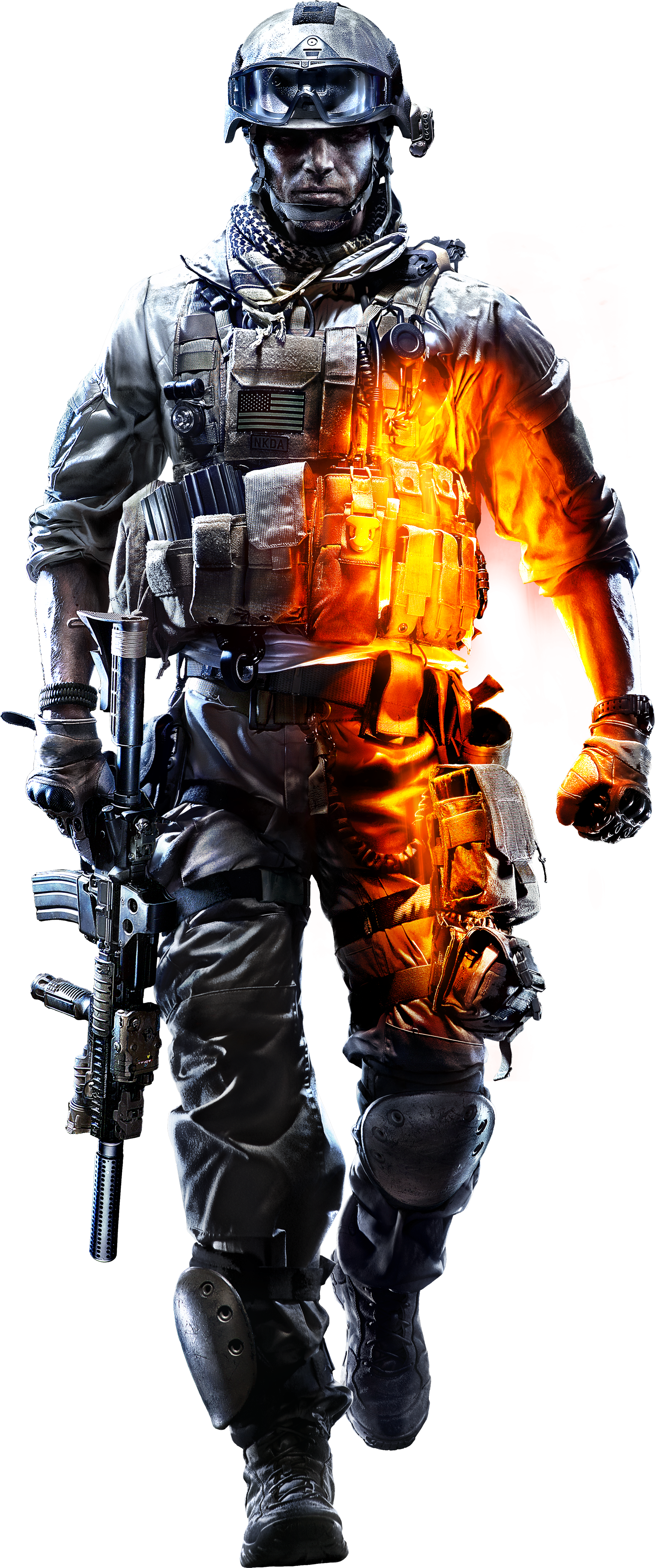 Image   Promotional Soldier Bf3 Hq Render.png | Battlefield Wiki | Fandom Powered By Wikia - Battlefield, Transparent background PNG HD thumbnail