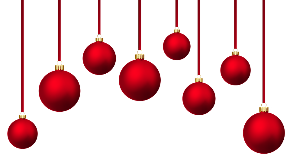 Christmas Baubles, Background Christmas Balls, Holidays - Baubles, Transparent background PNG HD thumbnail