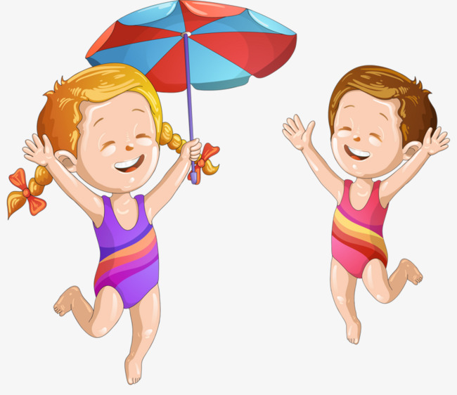 Childrenu0027S Beach, Boy, Girl, Swimming Beach Png Image And Clipart - Beach Boy, Transparent background PNG HD thumbnail
