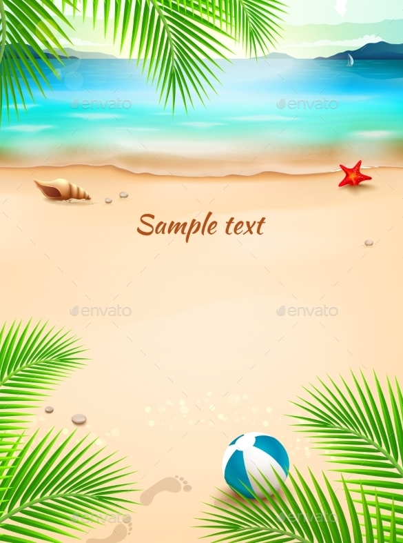 Amazing Premium Summer Beach Background - Beach, Transparent background PNG HD thumbnail