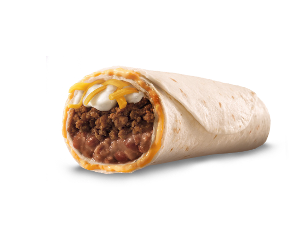 Beefy 5 Layer Burrito Love This Burrito. Have To Get One Everytime We Are - Bean Burrito, Transparent background PNG HD thumbnail