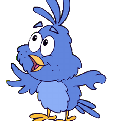 Un Petit Oiseau Bleu - Bebe Oiseau, Transparent background PNG HD thumbnail
