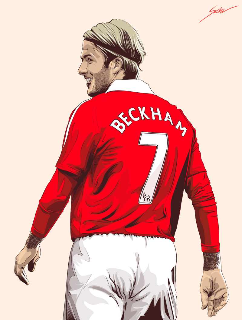 David Beckham by Jsfanart Dav