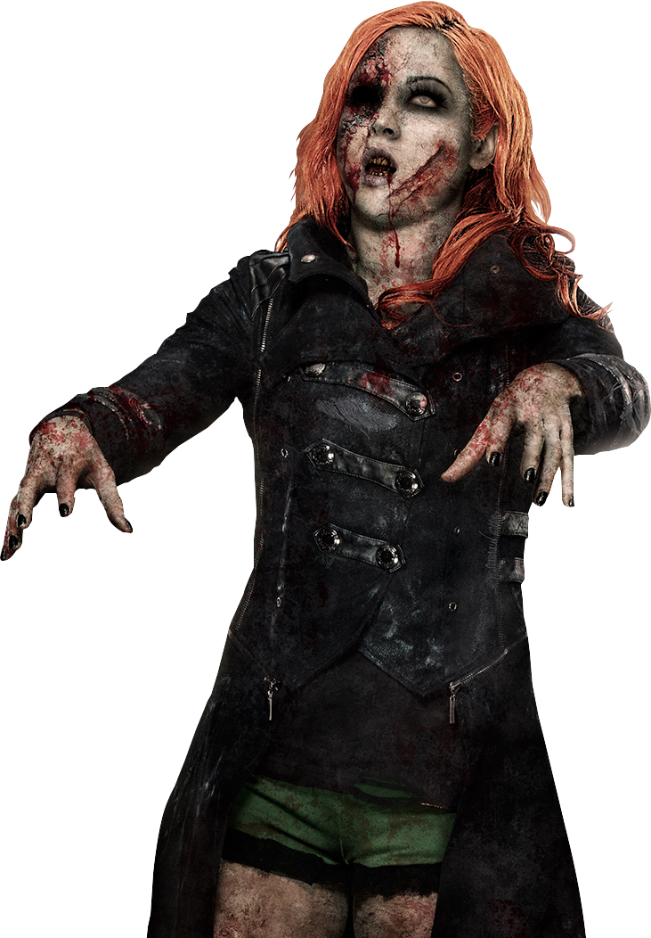 Becky Lynch 2016 Zombie Png By Ambriegnsasylum16 Hdpng.com  - Zombie, Transparent background PNG HD thumbnail