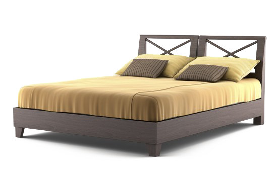 TUFTED BED - Oatmeal