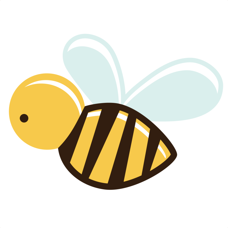 Bee Svg File Free Bee Cut File For Scrapbooks Free Svg Files For Scrapbooking - Bee Cute, Transparent background PNG HD thumbnail