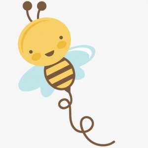 Cute Bee, Cute Animals, Bee, Bug Png Image And Clipart - Bee Cute, Transparent background PNG HD thumbnail