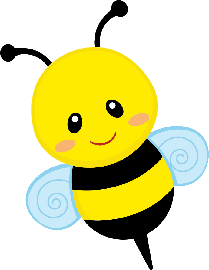 Cute Small Bee Vector - Bee Cute, Transparent background PNG HD thumbnail