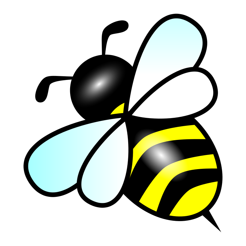 Free Bee Clip Art of Cute bee
