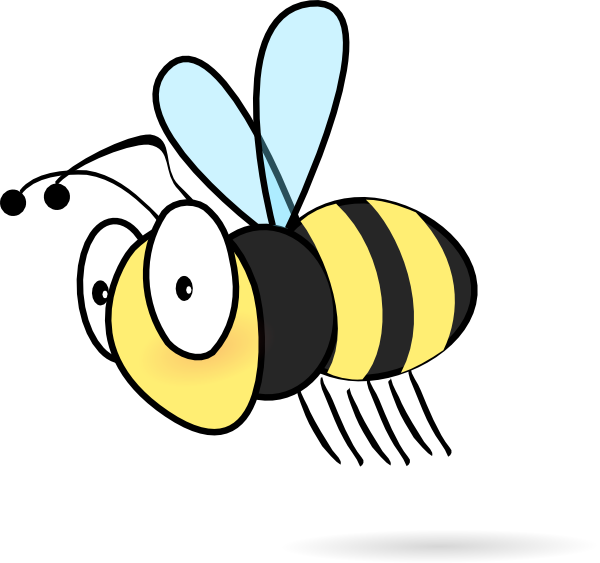 bee, Cartoon Bee, Vector Bee 