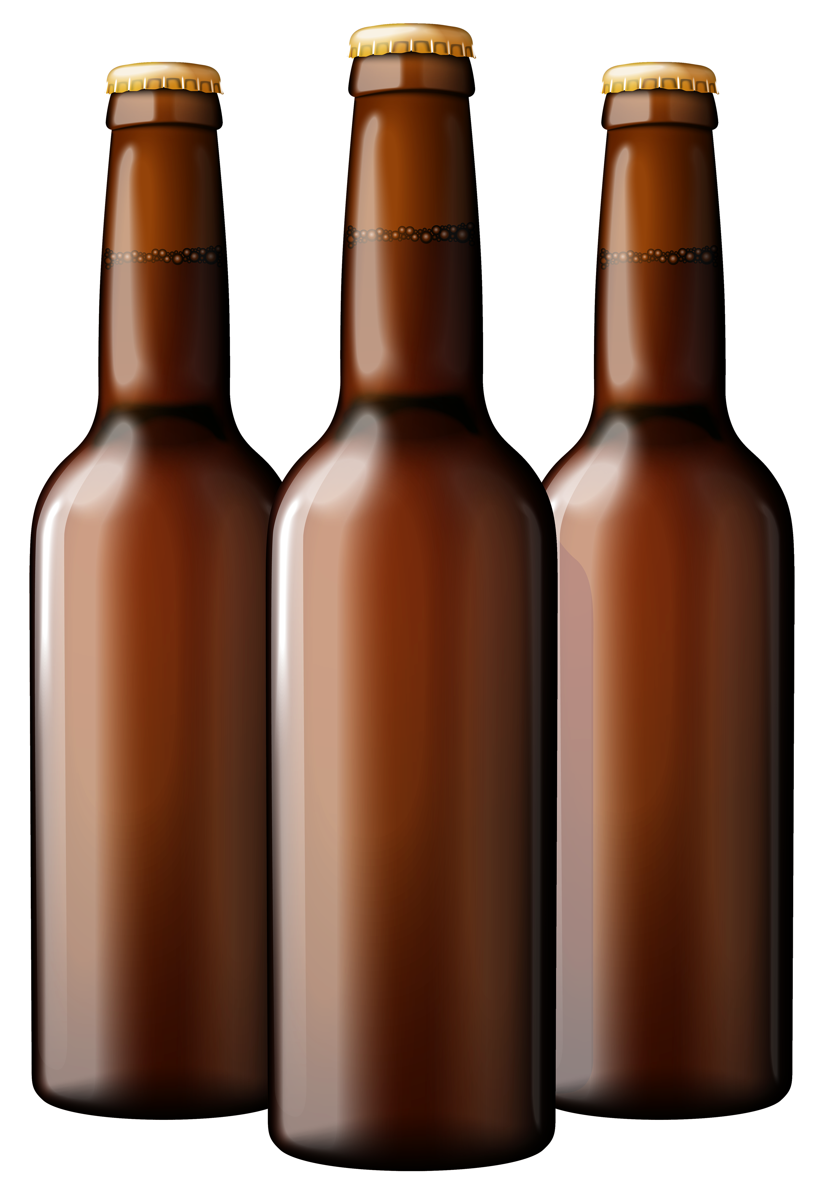 Brown Beer Bottles Png Clipart - Beer Bottle, Transparent background PNG HD thumbnail