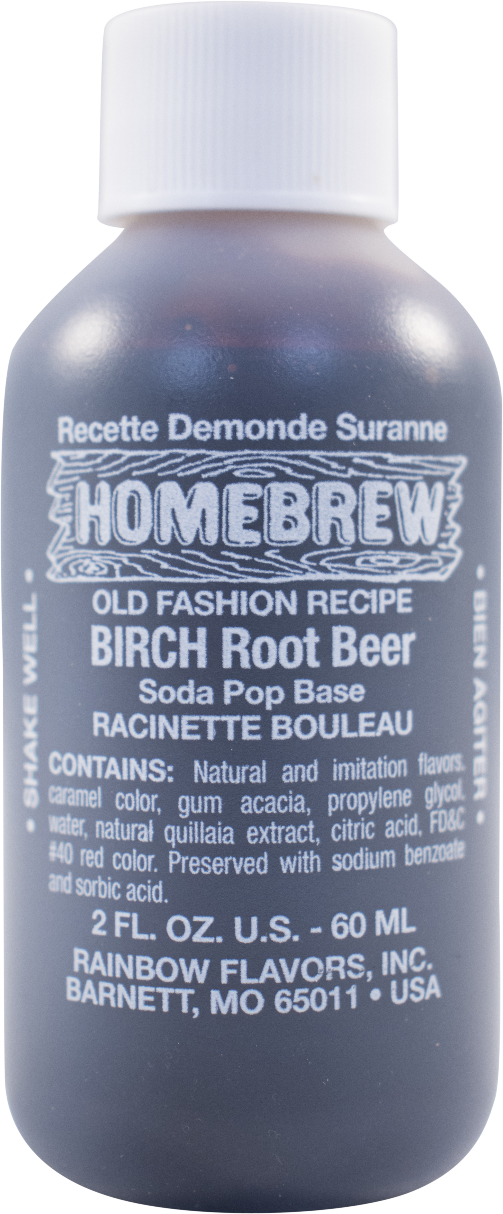 Rainbow Birch Root Beer Extract   2 Fl Oz - Beer Dier, Transparent background PNG HD thumbnail