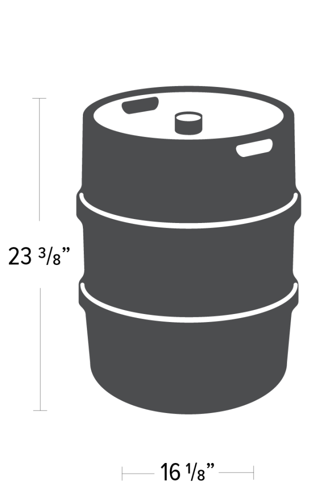 Half Barrel Keg - Beer Keg, Transparent background PNG HD thumbnail