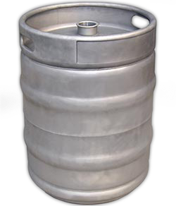 ½ Keg (Half) - Beer Keg, Transparent background PNG HD thumbnail