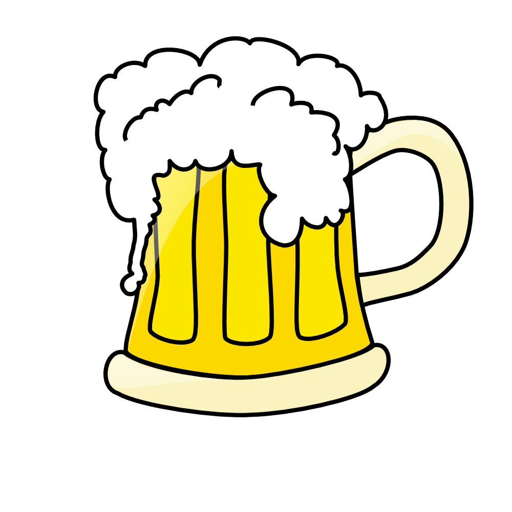 1000X1000 Image Of Beer Bottle Clipart - Beer Mug Cheers, Transparent background PNG HD thumbnail