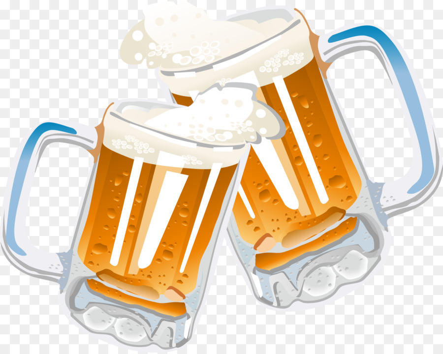 Beer Glassware Drink Clip Art   Cheers Celebration Toast - Beer Mug Cheers, Transparent background PNG HD thumbnail