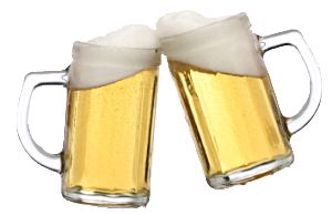 Beer Mugs Cheersopt - Beer Mug Cheers, Transparent background PNG HD thumbnail