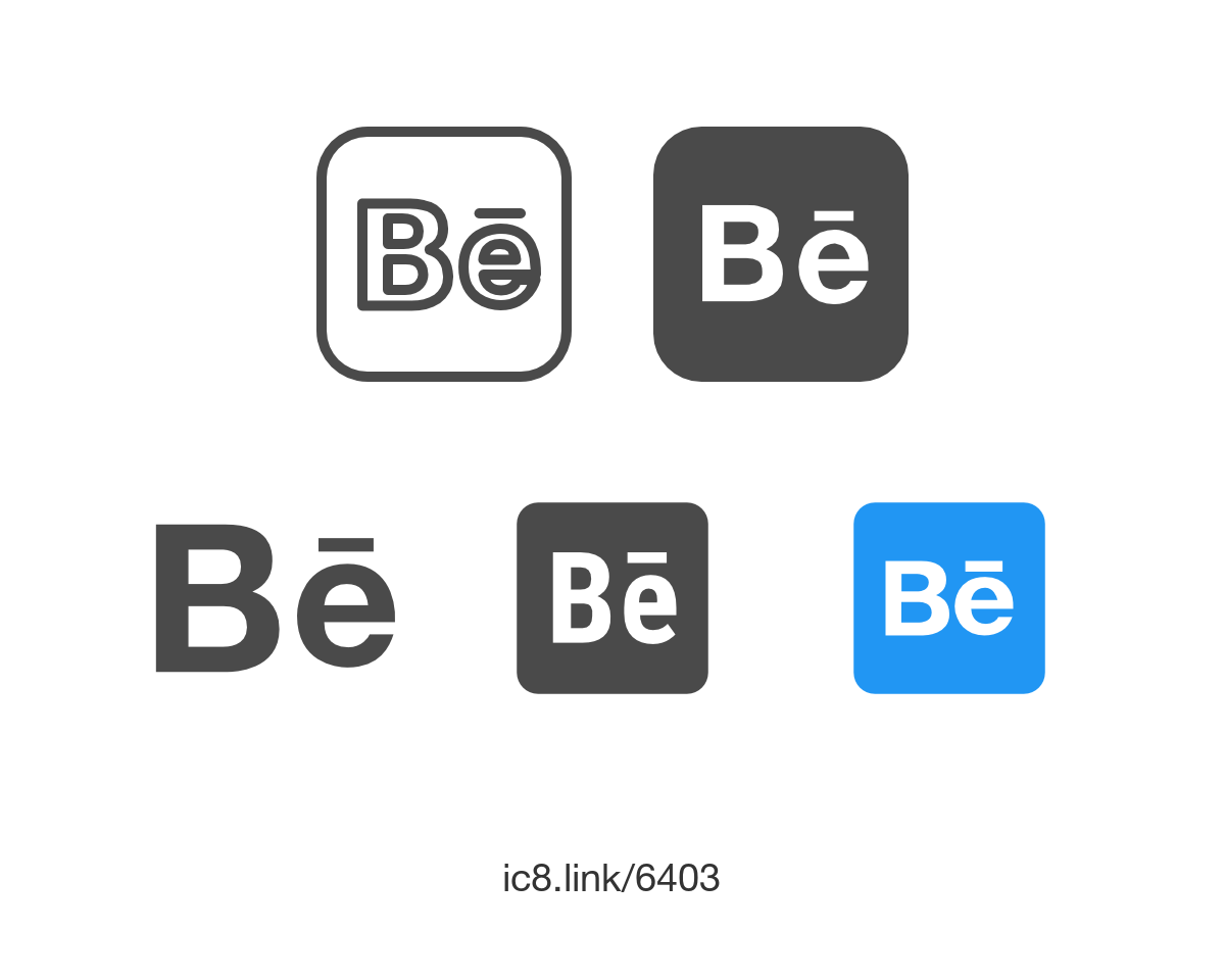 Behance Icon - Behance Vector, Transparent background PNG HD thumbnail