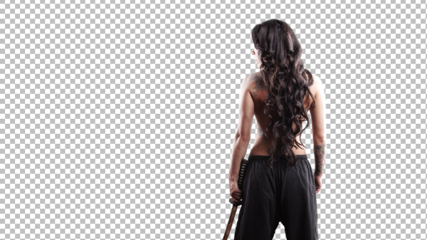 4 Integrate Into Image - Behind Girl, Transparent background PNG HD thumbnail