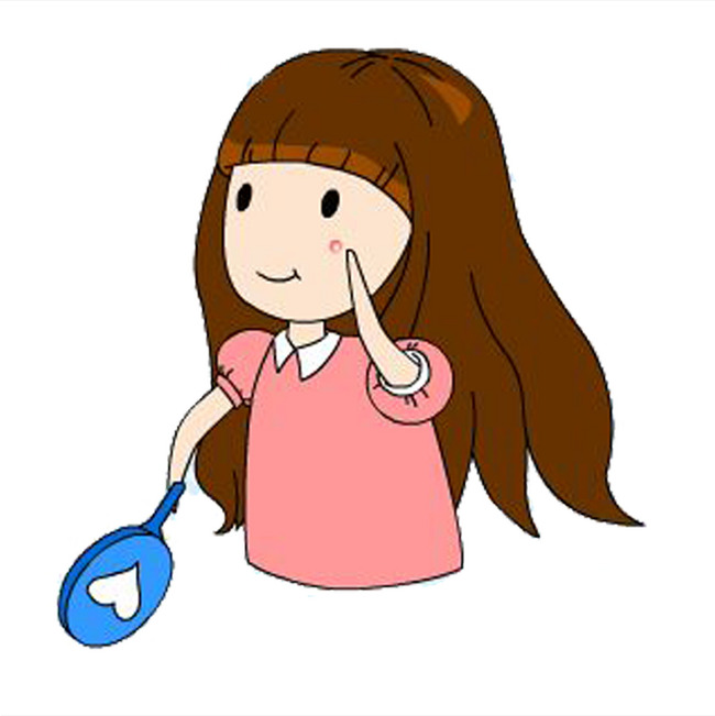 The Cartoon Picture Behind The Girl, Girl, Chuckle, Laughing Png Image And Clipart - Behind Girl, Transparent background PNG HD thumbnail