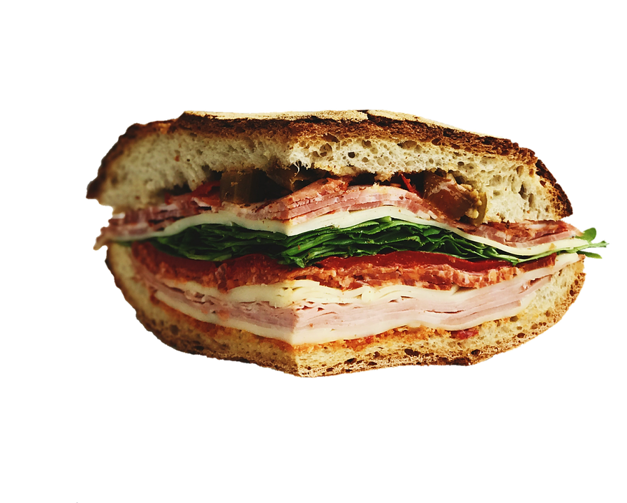 Belegtes Brot Png - Sandwich Burger Belegtes Brot Brot Schinken Salat, Transparent background PNG HD thumbnail