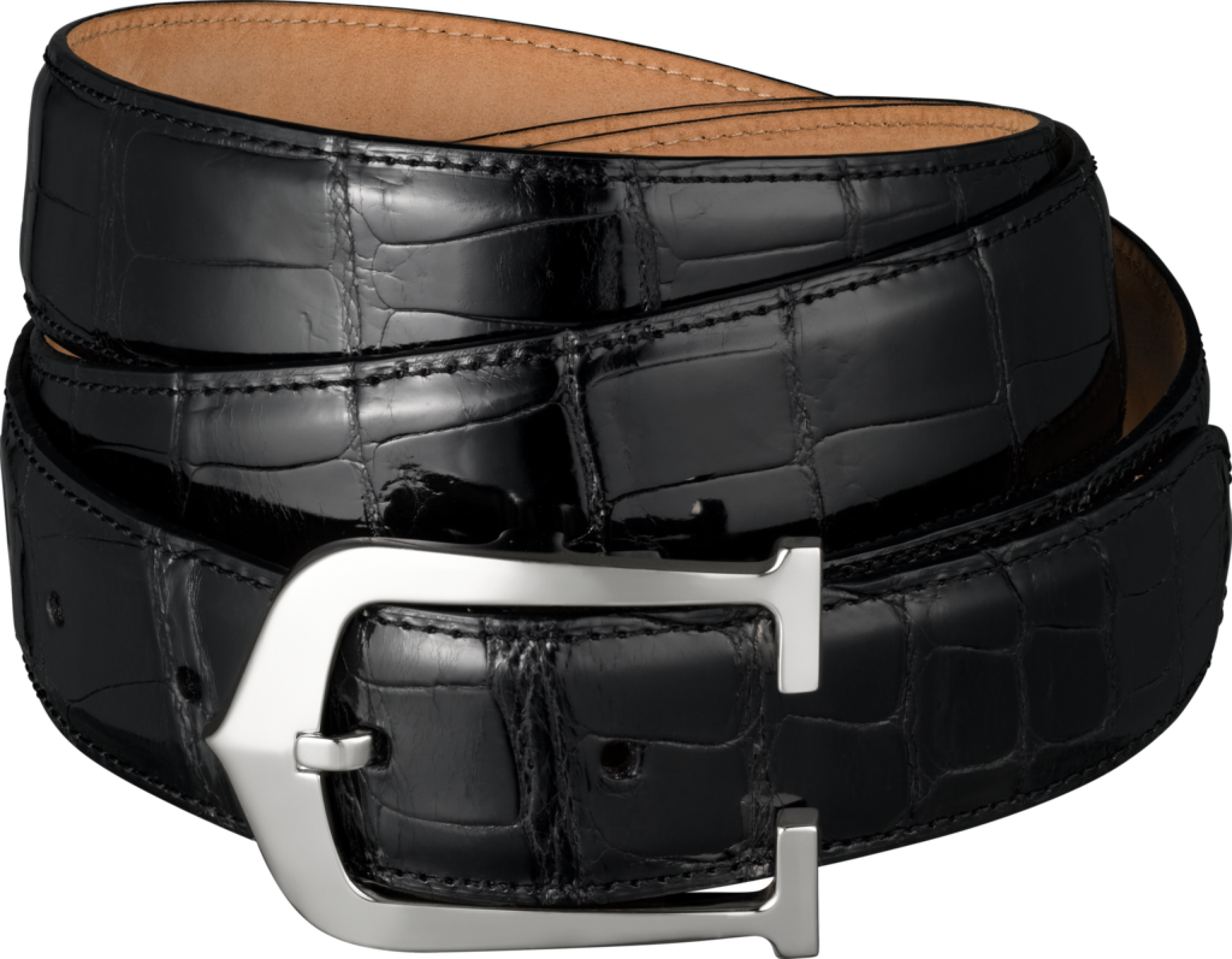 Black Leather Belt Png Image - Belt, Transparent background PNG HD thumbnail