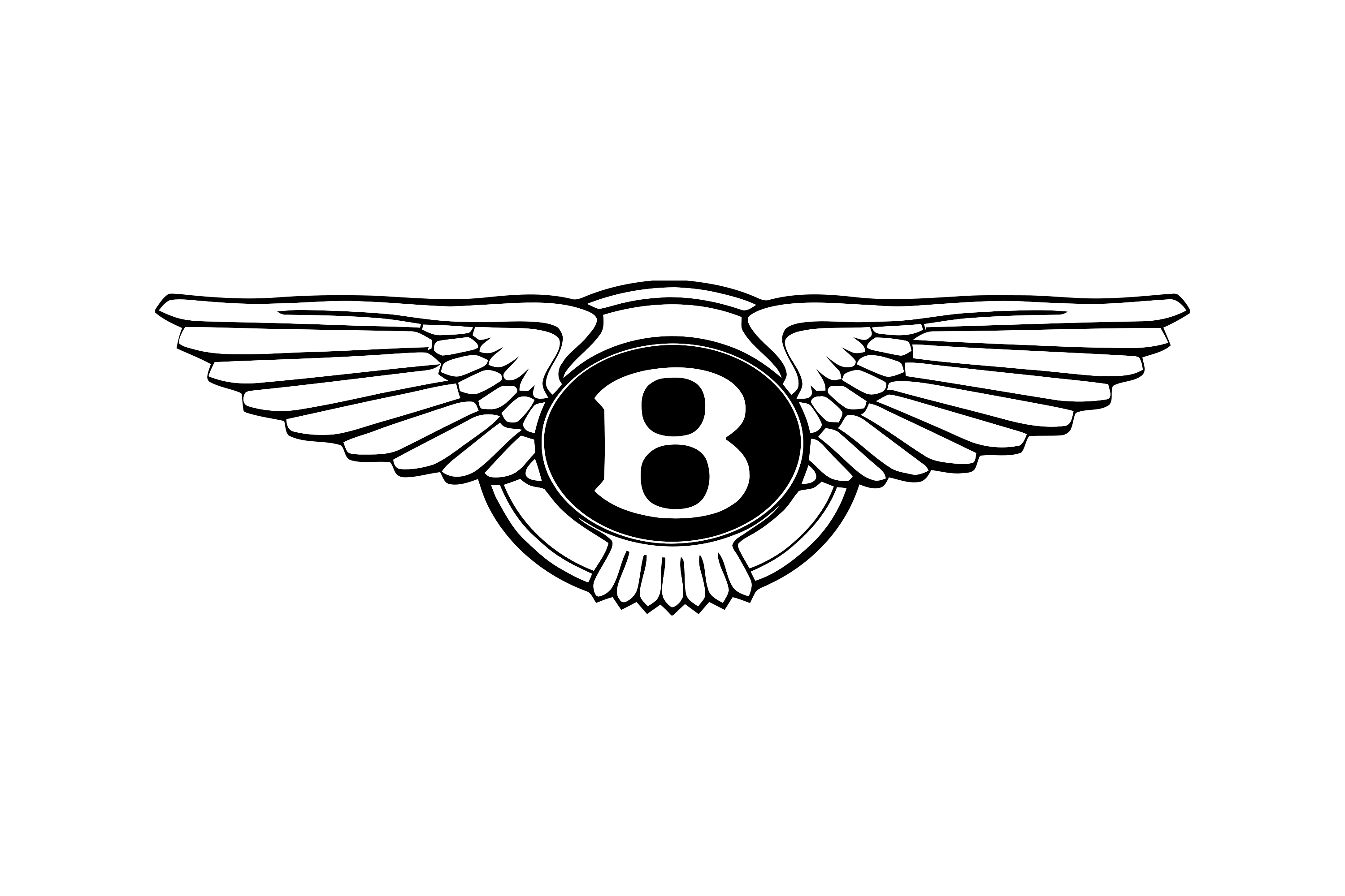 Bentley Logo, Polished Logo B