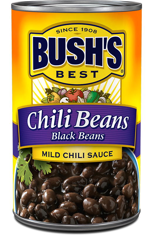 Bushu0027S® Black Beans In A Mild Chili Sauce - Best Chili, Transparent background PNG HD thumbnail